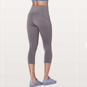 Lululemon In Movement Crop Everlux 19"